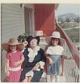 1965 Namara and great granddaughters Vicki & Laurel